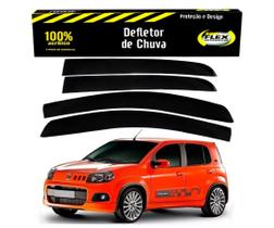 Calha defletor chuva fiat uno sporting 1.4 2010 a 2016