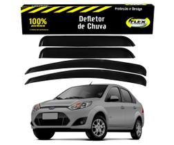 Calha defletor chuva ford fiesta sedan 1.0 1.6 2011 a 2014 - ECOFLEX