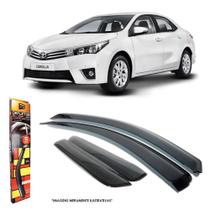 Calha Defletor De Chuva Corolla Sedan 08/14 4 Portas TG Poli 27004