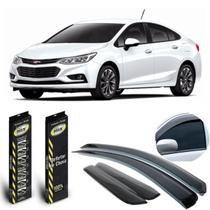 Calha Defletor de Chuva Cruze Sedan 2011 a 2016 4 portas