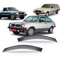 Calha Defletor De Chuva Marajo 83 À 88 Chevy 84/94 Chevette