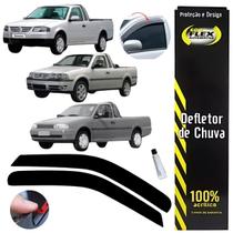 Calha Defletor De Chuva Saveiro G2/G3/G4 1998 A 2011 2 Portas