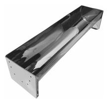 Calha Para Espumone Modelo Meia Lua Tipo U Meia 35 X 8 Inox