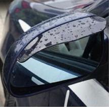 Calha Protetor Espelho Retrovisor Redondo 1 Par Universal