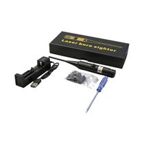Calibrador a Laser Vermelho E Verde Com 12 Adaptadores Para Caça Tática, Compatível Com .17, .177, Calibrador a Laser Vermelho E Verde Com 12 Adaptadores Para Caça Tática, Compatível Com .17, .177,