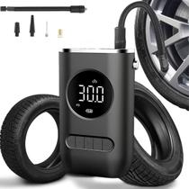 Calibrador Compressor Pneu Digital Bomba Ar Carro Moto Bike - ONYON