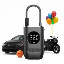 Calibrador de Ar Digital Portátil Recarregável Bivolt Pneu Calibrador de Ar Digital Portátil Recarregável Bivolt Pneu