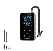 Calibrador De Pneu Sem Fio Bomba de Ar Recarregável Tela Touch Tomate