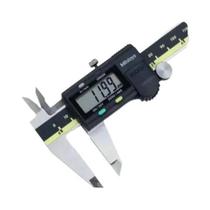 Calibrador Digital De Precisão Em Aço Inoxidável LCD 0.01mm Ferramenta De Medição Resistente Ao