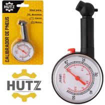 Calibrador medidor de pressao para pneus / inflaveis 10cm - HUTZ
