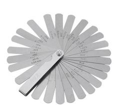 Calibre De Folga Mecânico 0,02 Mm A 1,00 Mm 31 Lâminas Calibre De Folga Mecânico 0,02 Mm A 1,00 Mm 31 Lâminas
