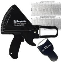 Calibre de gordura corporal Sequoia Trimcal 4000 com fita métrica