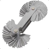 Calibre De Rosca Pente 52 Lamina Medidor De Passo 0,25 A 6,0mm Pol Aço