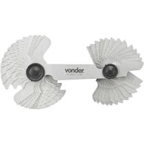 Cálibre Rosca 52 Lâminas 0.25 a 6.0mm Vonder