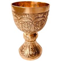 Cálice ALADEAN Medieval Lord's Vintage Chalice em latão sólido