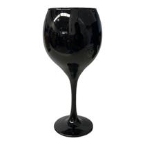 Cálice Negro Altar Vinho 400Ml 20 Cm Em Vidro Celebra Nadir