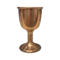 Cálice Para Ritual em Alumínio Pintado Cobreado 14cm 200 ml Cálice Para Ritual em Alumínio Pintado Cobreado 14cm 200 ml