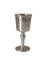 Cálice / Taça de Estanho c/Moldura, para Licor - (P262B) - JOHN SOMERS ESTANHOS