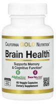 California Gold Brain Health 60 Cápsulas Alta Qualidade Premium