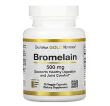 California Gold Bromelina 500mg 30 Caps Alta Qualidade California Gold Bromelina 500mg 30 Caps Alta Qualidade