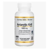 California Gold Nutrition Krill Oil 1000mg 120 Softgels Alta Qualidade California Gold Nutrition Krill Oil 1000mg 120 Softgels Alta Qualidade