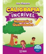 Caligrafia incrível letra bastão numerais quantidades - RIDEEL Caligrafia incrível letra bastão numerais quantidades - RIDEEL