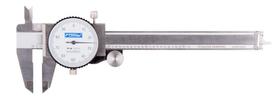 Caliper Fowler à prova de choque, alcance 10-12,4 cm, prata