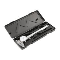 Calipers HFS (R) 0-6 polegadas, 4 vias, pinça de discagem, precisão de 0,001 Calipers HFS (R) 0-6 polegadas, 4 vias, pinça de discagem, precisão de 0,001