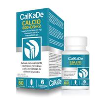 CalkaDe Cálcio + Vitamina D3 + k2 Catarinense 60 Comprimidos