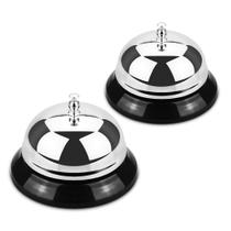 Call Bell EMDMAK para restaurante e hotel (pacote com 2) 80 ml de aço inoxidável