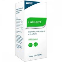 Calmante calmavet (brometos, clorobutanol e passiflora) 30ml - Provets Calmante calmavet (brometos, clorobutanol e passiflora) 30ml - Provets