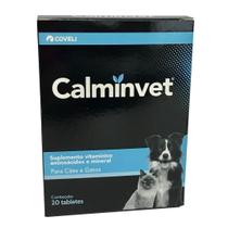 Calmante Calminvet Para Cães E Gatos Fitoterápico 20un Calmante Calminvet Para Cães E Gatos Fitoterápico 20un