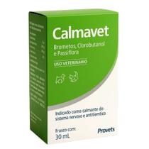 Calmante Natural P/ Cães e Gatos Calmavet 30ml - Provets Calmante Natural P/ Cães e Gatos Calmavet 30ml - Provets