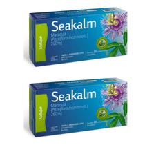 Calmante natural Seakalm 260mg Maracujá Ansied@de 20 cps Kit 2 Calmante natural Seakalm 260mg Maracujá Ansied@de 20 cps Kit 2