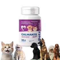 Calmante Relax Cães Gatos 1000mg Triptofano 30 Comprimidos - Petz