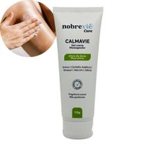 Calmavie Gel Creme Massageador Natural Refrescante Alívia Dor Cansaço Muscular e Tensão Corporal 110g Nobrevié
