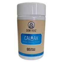 Calmax: Mulungu, Valeriana E Passiflora - 500mg - 90 Cápsulas - Dom Raiz