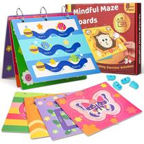 Calming Toys GiftAmaz Mindful Maze Boards para crianças de 3 anos ou mais Calming Toys GiftAmaz Mindful Maze Boards para crianças de 3 anos ou mais