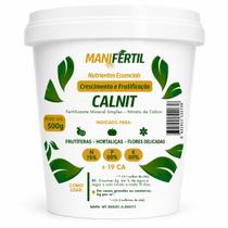 CALNIT (FERTILIZANTE MINERAL SIMPLES NITRATO DE CALCIO 15-00-00 + 19 Ca) 500gr CALNIT (FERTILIZANTE MINERAL SIMPLES NITRATO DE CALCIO 15-00-00 + 19 Ca) 500gr