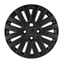 Calota 009ca pof aro 14 preto fosco cubo alto unidade