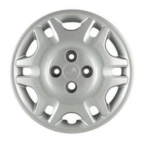 Calota 055cb-pta aro 14 prata cubo baixo - unidade