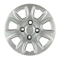 Calota 076cb-pta aro 13 prata cubo baixo - unidade