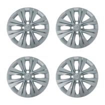 Calota 15" Prata Volkswagen Gol / Voyage / Saveiro 2023 (Jogo c/ 4 Calotas) Grid - 250CP-PTA-E