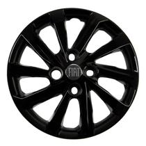 Calota 167CA Cubo Alto Aro 14 Preto Strada Todos Ep