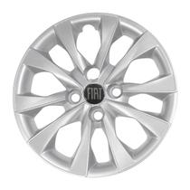 Calota 293CB Cubo Baixo 14 Prata Argo Mobi Palio Ep