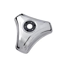 Calota 3 Pontas Aro 20/22 P/ Caminhão Rodoar Metal Cromada (13493)