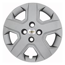 Calota 372cp-pta aro 15 cp cubo padrão + emblema de alumínio gm escovado Calota 372cp-pta aro 15 cp cubo padrão + emblema de alumínio gm escovado