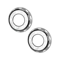 Calota Americana Dianteira Aro 22,5 com Rodoar Aberta - 2 Un