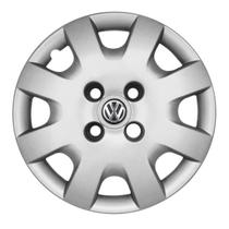 Calota Aro 13 008CA-PTA + Emblema Alumínio VW 3D