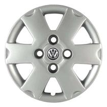Calota Aro 13 041CB-PTA + Emblema Alumínio VW 3D